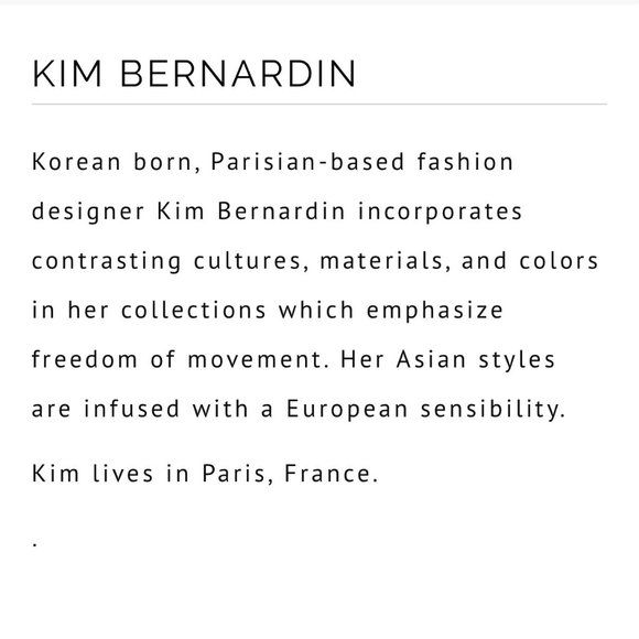 Kim Bernardin Linen Jacket One Size Paris Designer Textured Wrap Kimono Ecru - Picture 13 of 13